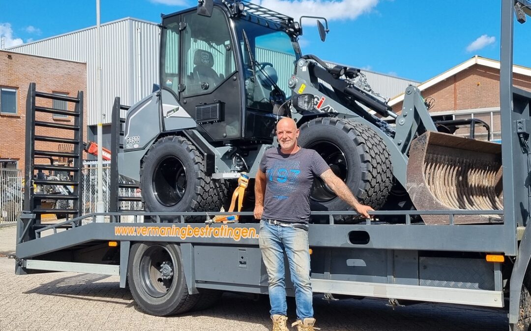 Giant G3500 X-tra Stage-V voor Vermaning Bestratingen